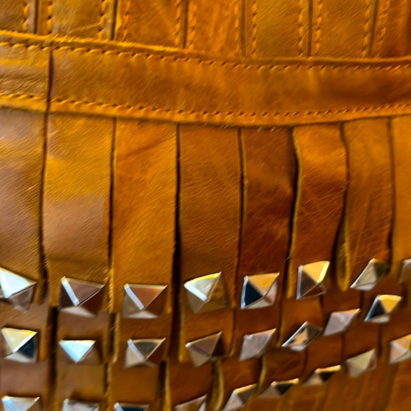 NWT~ 100% Genuine Leather “Amerileather” Shoulder bag/Crossbody/Tote/Satchel - Picture 7 of 12